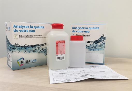 Kit BACTERIES TOTALES (KBT) - analyse d'eau Potabilité - Anexo